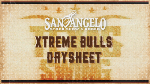 San Angelo XBulls Daysheet