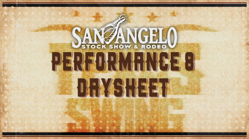 San Angelo Performance 9 Daysheet